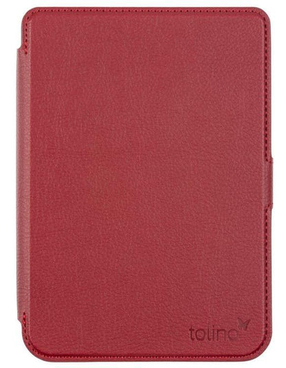 tolino shine/shine color, Schutztasche in Lederoptik (Farbe:rot)