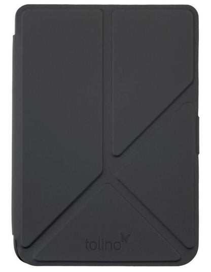 tolino shine/shine color, Schutztasche mit Origami Standfunktion (Farbe:schwarz)