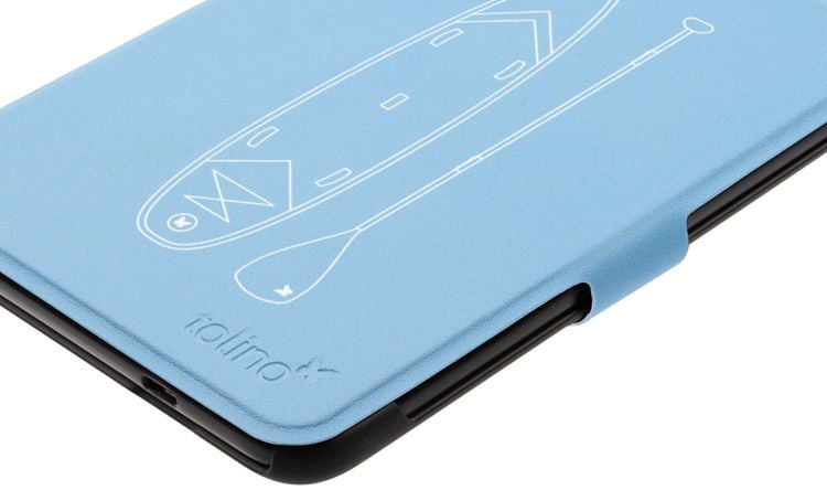 tolino shine 4, Schutztasche in Lederoptik (Farbe:sup´s up!)