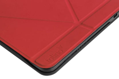 tolino vision 6, Schutztasche mit Origami Standfunktion (Farbe:rot)
