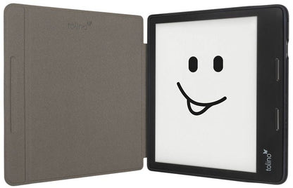 tolino epos 3, Schutztasche in Lederoptik (Farbe:schwarz)