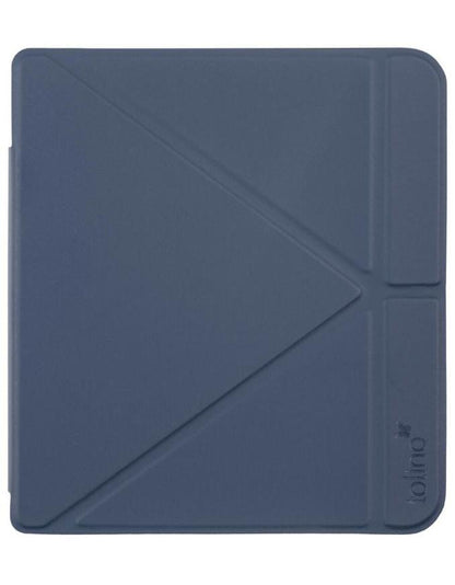 tolino vision color, Schutztasche mit Origami Standfunktion (Farbe:blau)