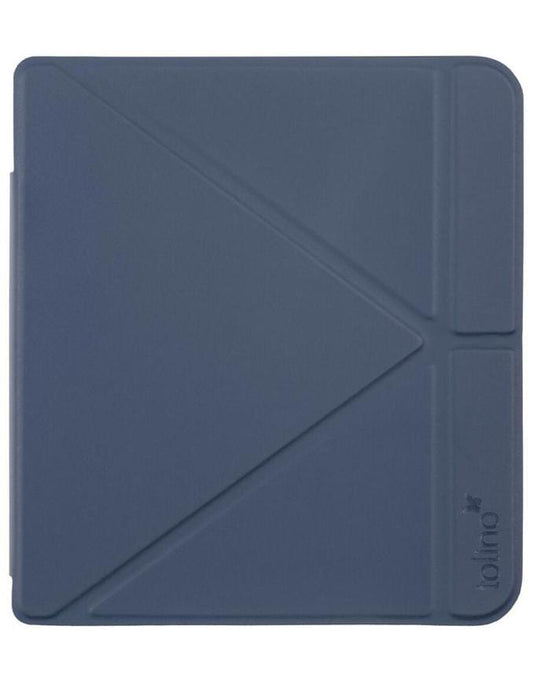 tolino vision color, Schutztasche mit Origami Standfunktion (Farbe:blau)