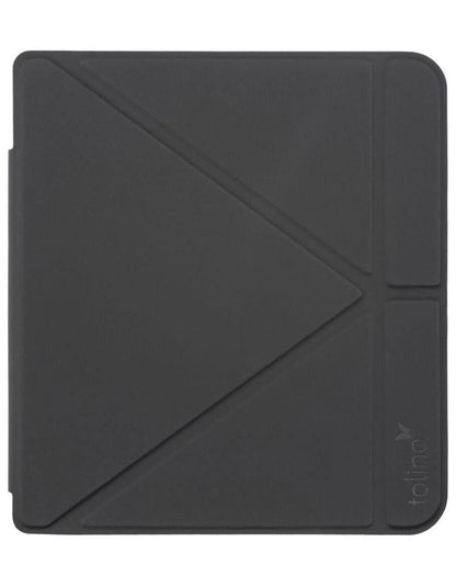 tolino vision color, Schutztasche mit Origami Standfunktion (Farbe:schwarz)