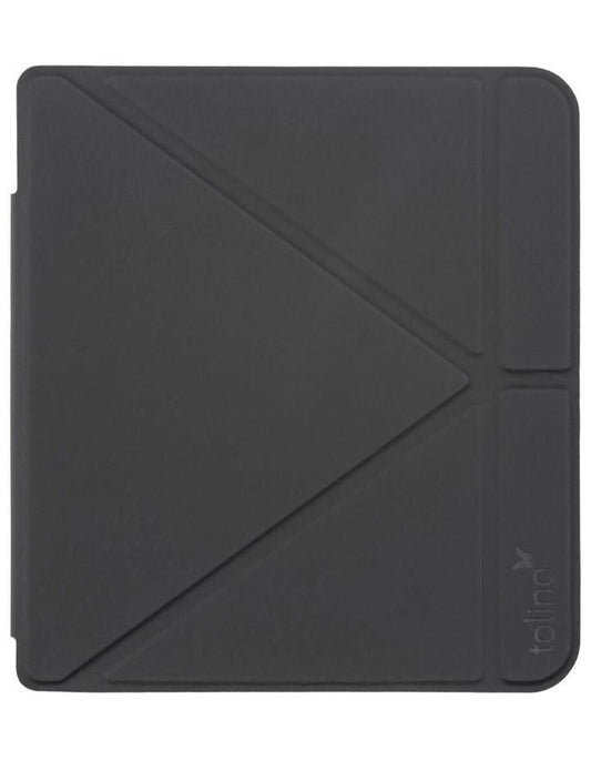 tolino vision color, Schutztasche mit Origami Standfunktion (Farbe:schwarz)