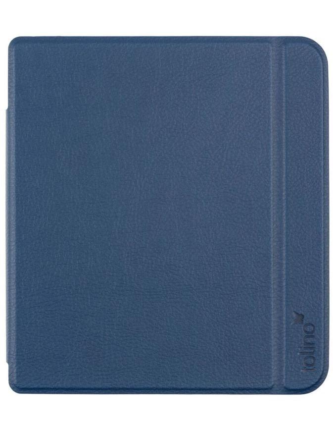 tolino vision color, Schutztasche in Lederoptik (Farbe:blau)