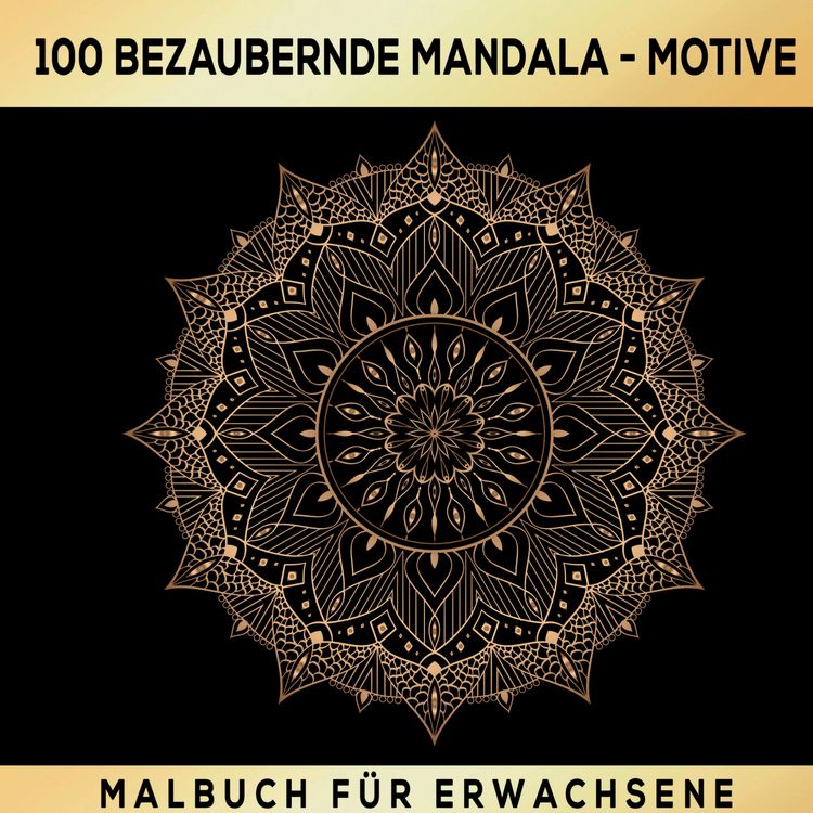 100 Bezaubernde Mandala Malbuch