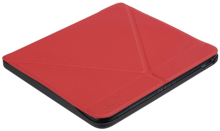 tolino vision color, Schutztasche mit Origami Standfunktion (Farbe:rot)