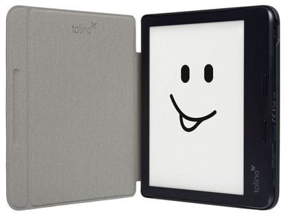 tolino vision color, Schutztasche in Lederoptik (Farbe:schwarz)