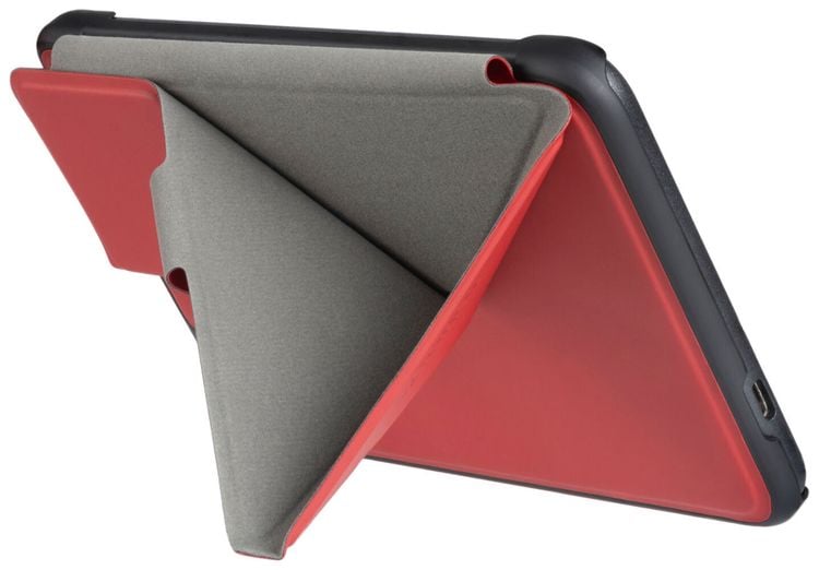 tolino shine/shine color, Schutztasche mit Origami Standfunktion (Farbe:rot)