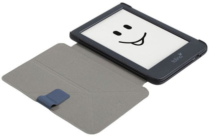 tolino shine/shine color, Schutztasche mit Origami Standfunktion (Farbe:blau)