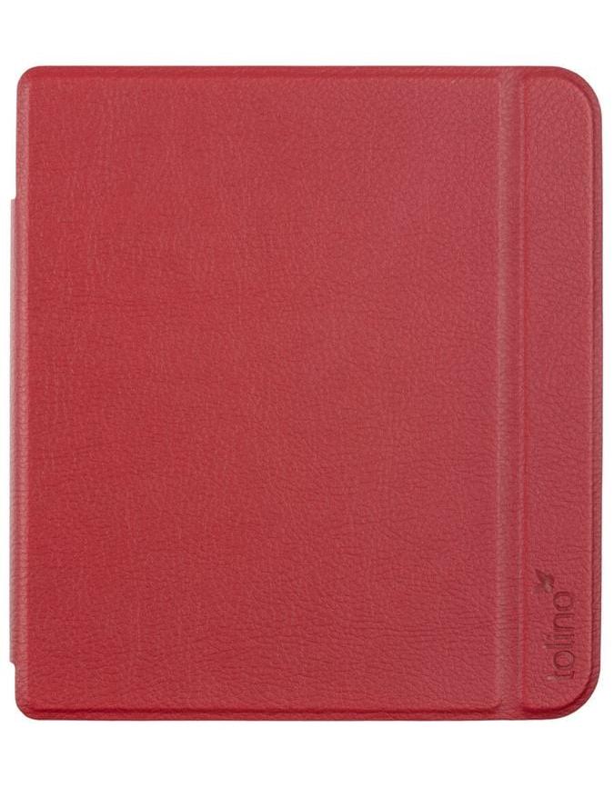 tolino vision color, Schutztasche in Lederoptik (Farbe:rot)