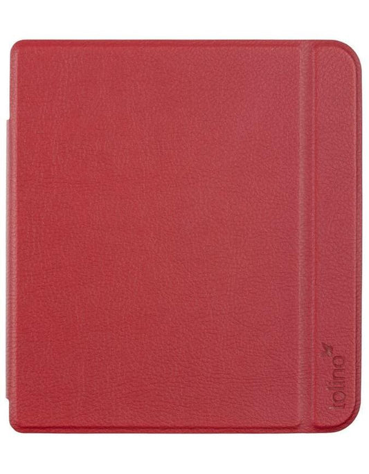 tolino vision color, Schutztasche in Lederoptik (Farbe:rot)