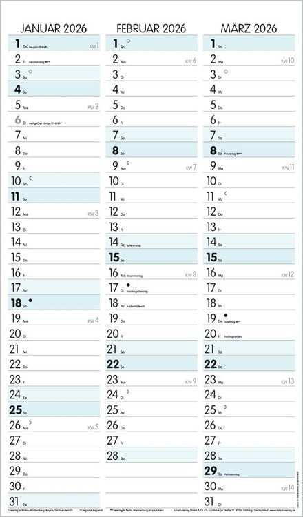 XL Familienplaner Pastell 2024