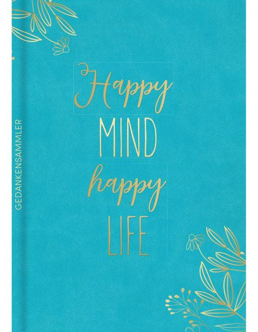 Notizbuch Soft-Touch Aquamarin, vegan