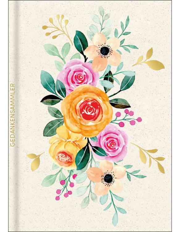 Notizbuch Blütenzauber, vegan