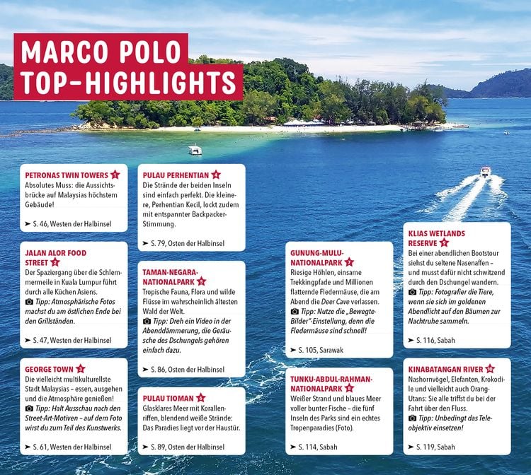 MARCO POLO Reiseführer / MARCO POLO Reiseführer Malaysia