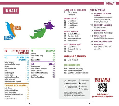 MARCO POLO Reiseführer / MARCO POLO Reiseführer Malaysia