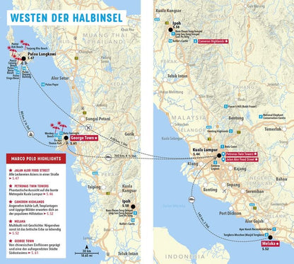 MARCO POLO Reiseführer / MARCO POLO Reiseführer Malaysia