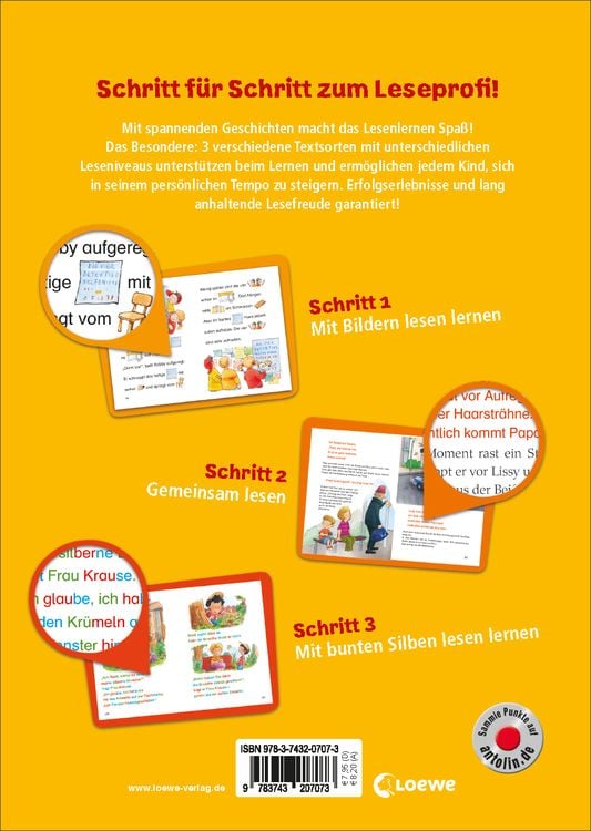 Lesenlernen in 3 Schritten - Die schönst