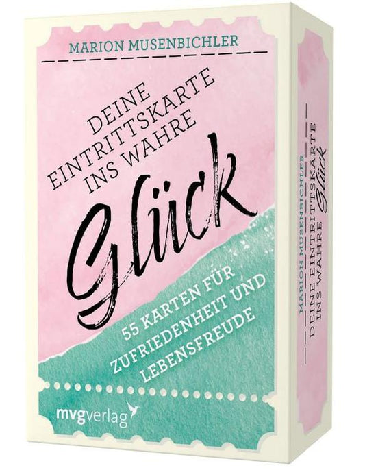 Deine Eintrittskarte ins wahre Glück, Inspirationskarten
