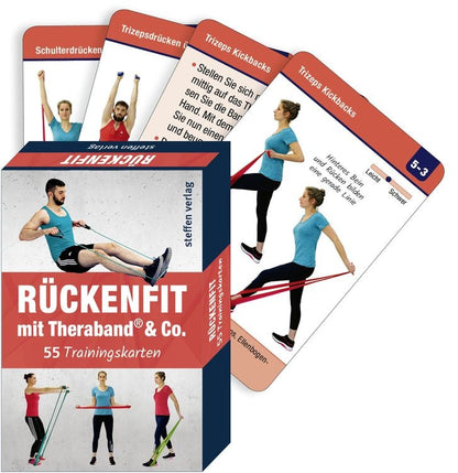 Trainingskarten Rückenfit mit Theraband®