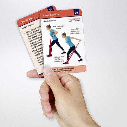 Trainingskarten Rückenfit mit Theraband®