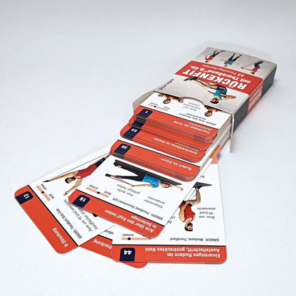 Trainingskarten Rückenfit mit Theraband®