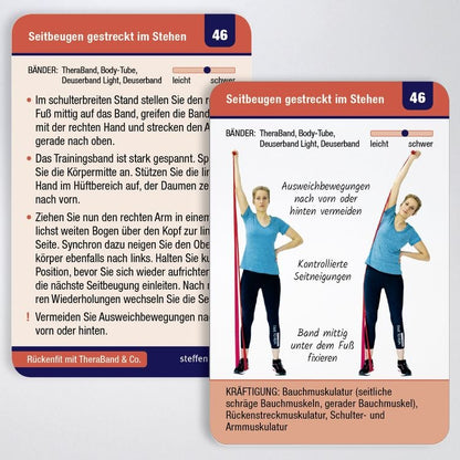 Trainingskarten Rückenfit mit Theraband®