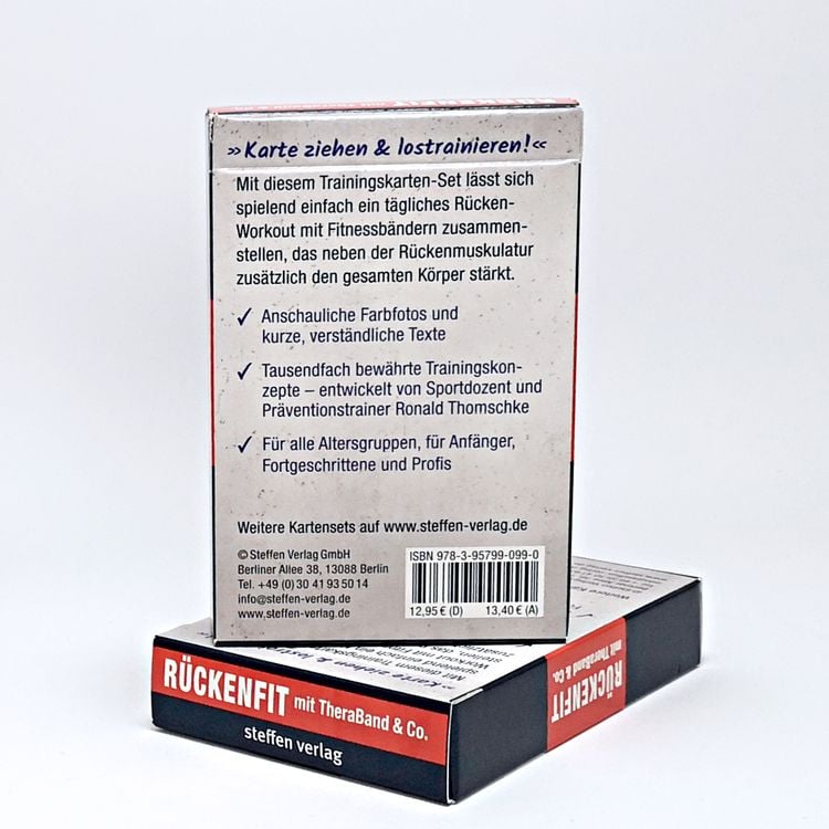 Trainingskarten Rückenfit mit Theraband®