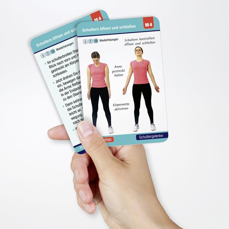 Trainingskarten Schulter-Nacken