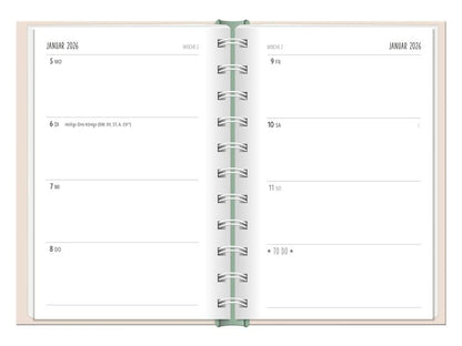 Terminplaner 2024 Hallo Glück!