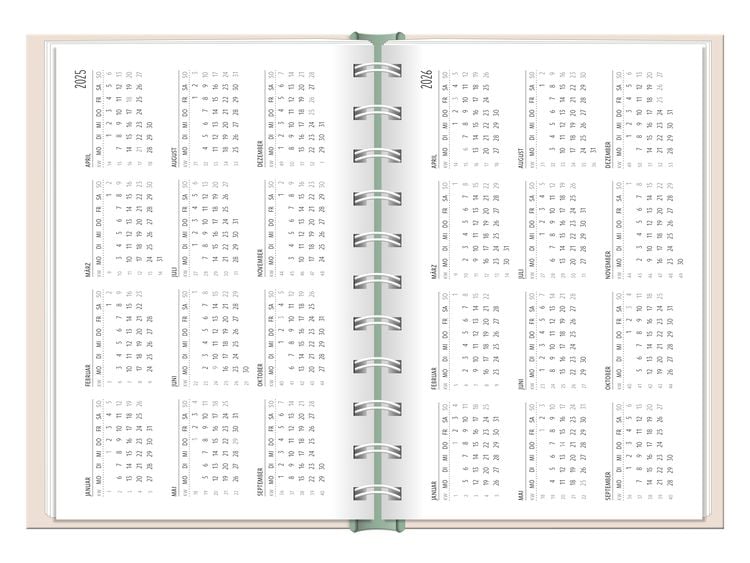 Terminplaner 2024 Hallo Glück!