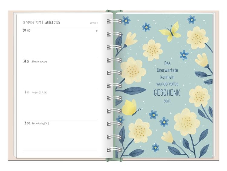 Terminplaner 2024 Hallo Glück!