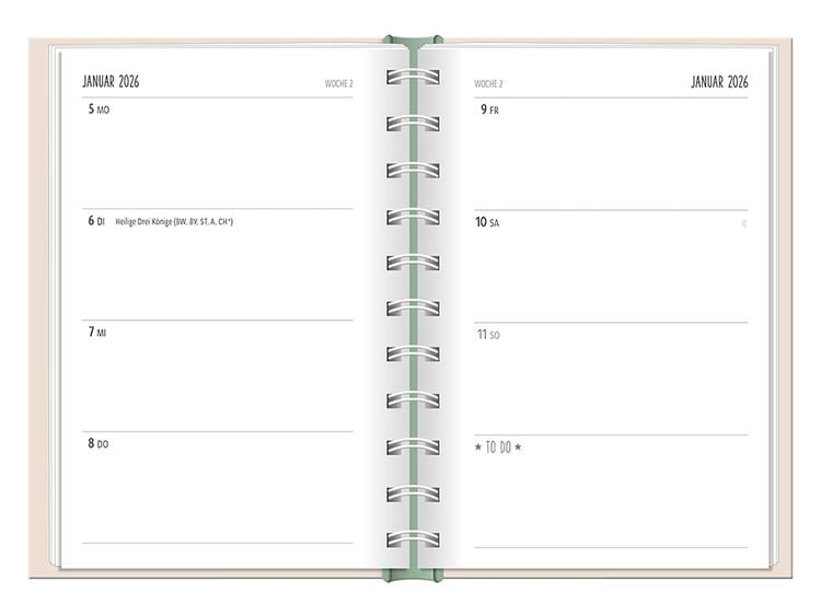 Terminplaner 2024 Hallo Glück!