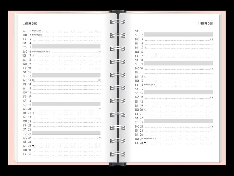 Terminplaner 2024 Der beste Tag