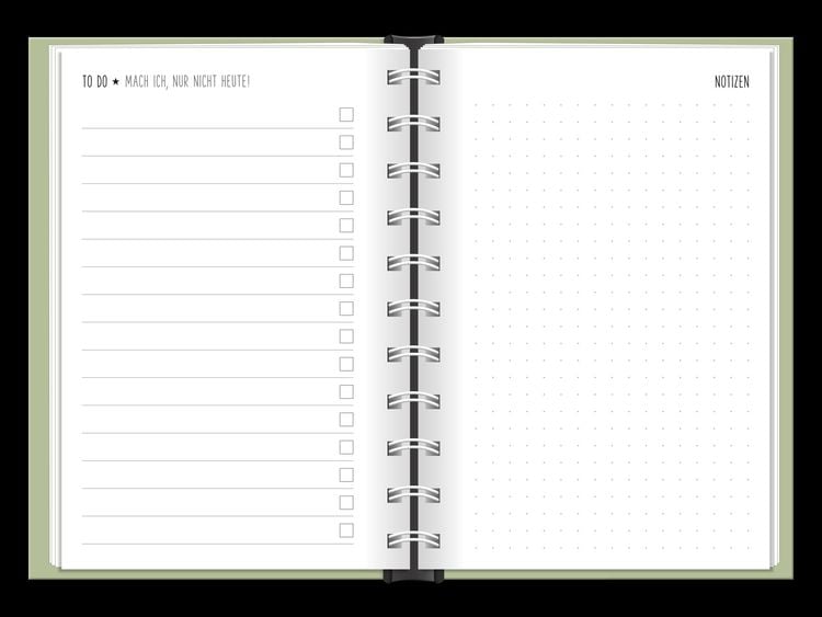 Terminplaner 2024 Der frühe Vogel