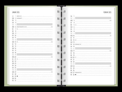 Terminplaner 2024 Der frühe Vogel