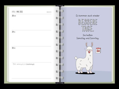 Terminplaner 2024 Der frühe Vogel