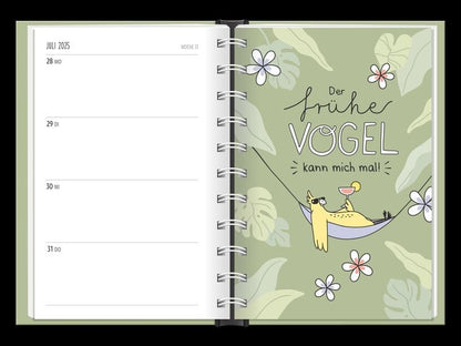Terminplaner 2024 Der frühe Vogel
