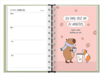 Terminplaner 2024 Der frühe Vogel