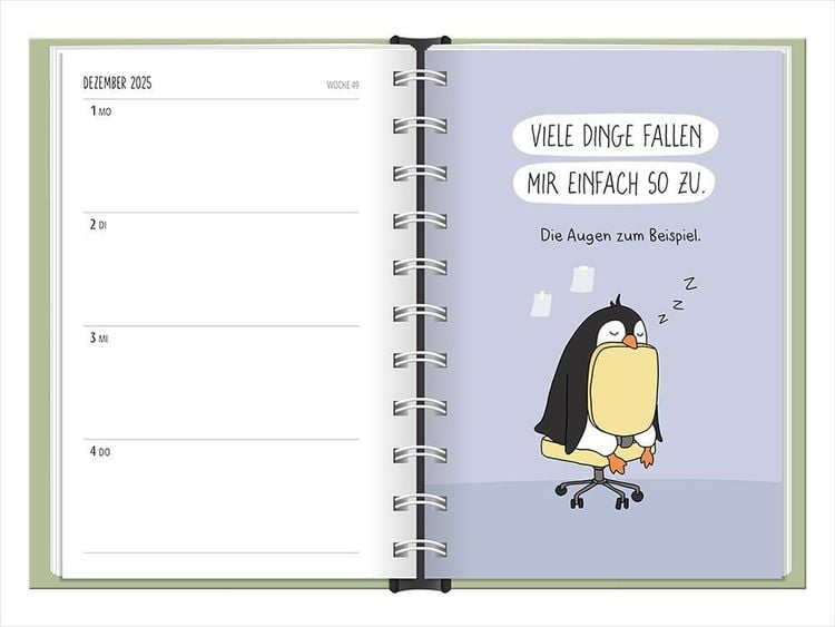 Terminplaner 2024 Der frühe Vogel