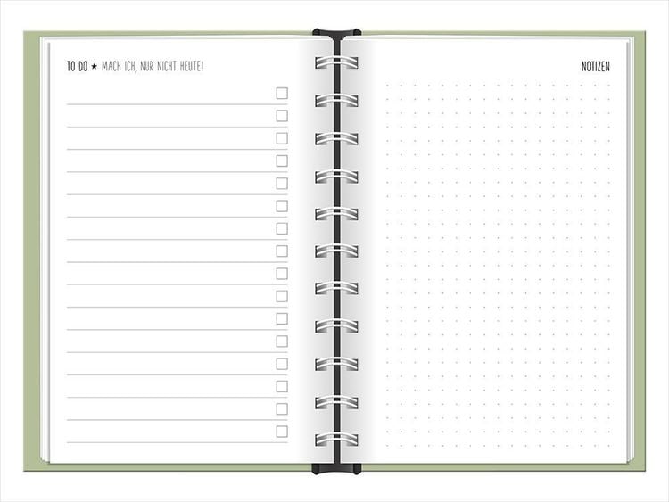 Terminplaner 2024 Der frühe Vogel