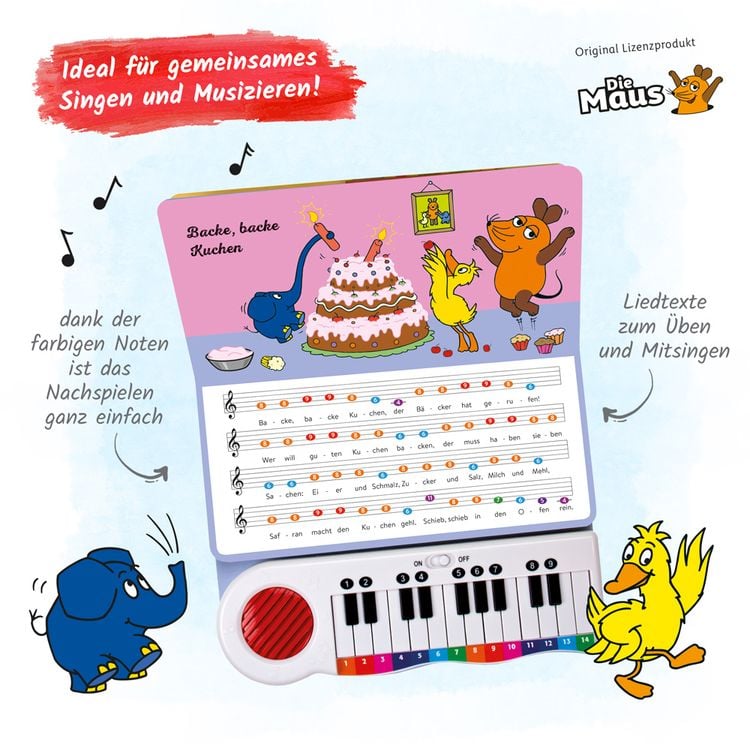 Trötsch Die Maus Klavierbuch Meine erste