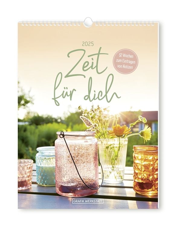 Wochenkalender klein 2024 Zeit für dich