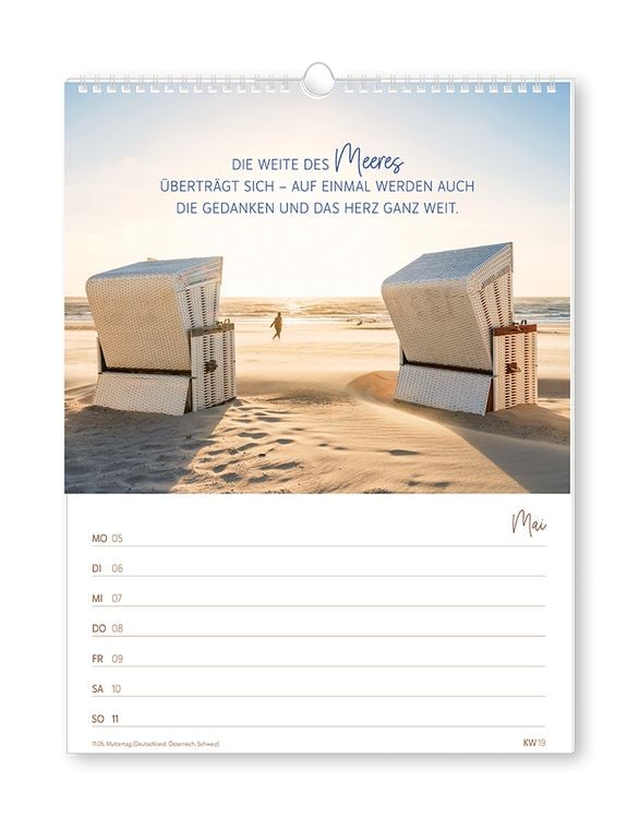 Wochenkalender klein 2024 Zeit für dich