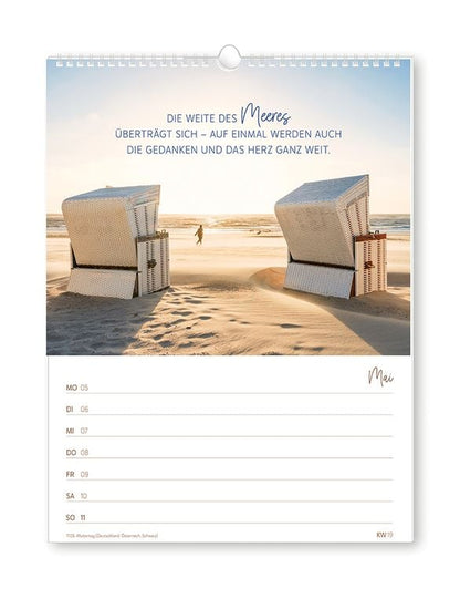 Wochenkalender klein 2024 Zeit für dich