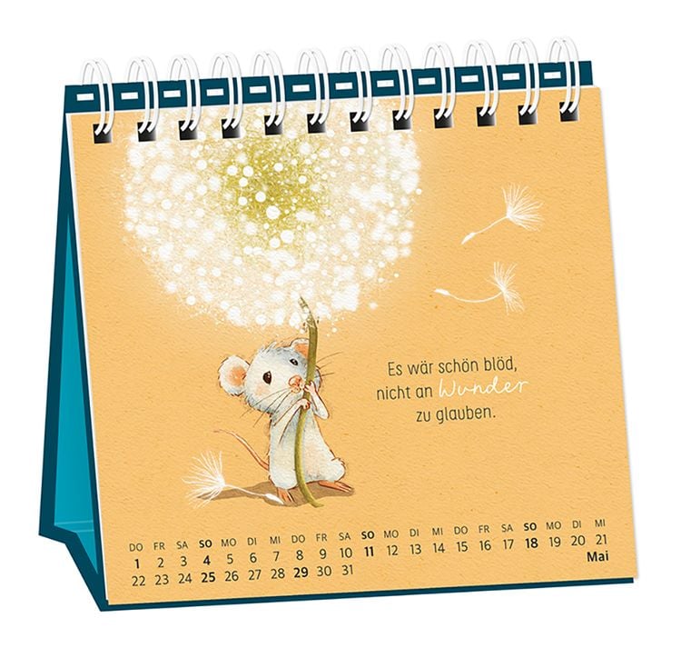 Tischkalender 2024 Die Welt ist schön