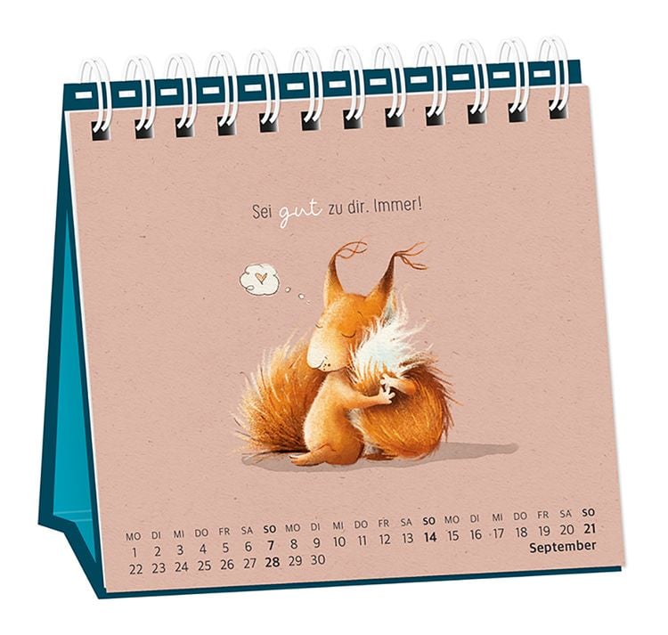 Tischkalender 2024 Die Welt ist schön