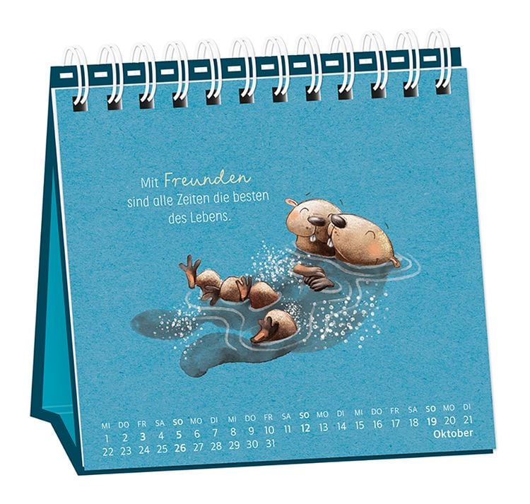 Tischkalender 2024 Die Welt ist schön